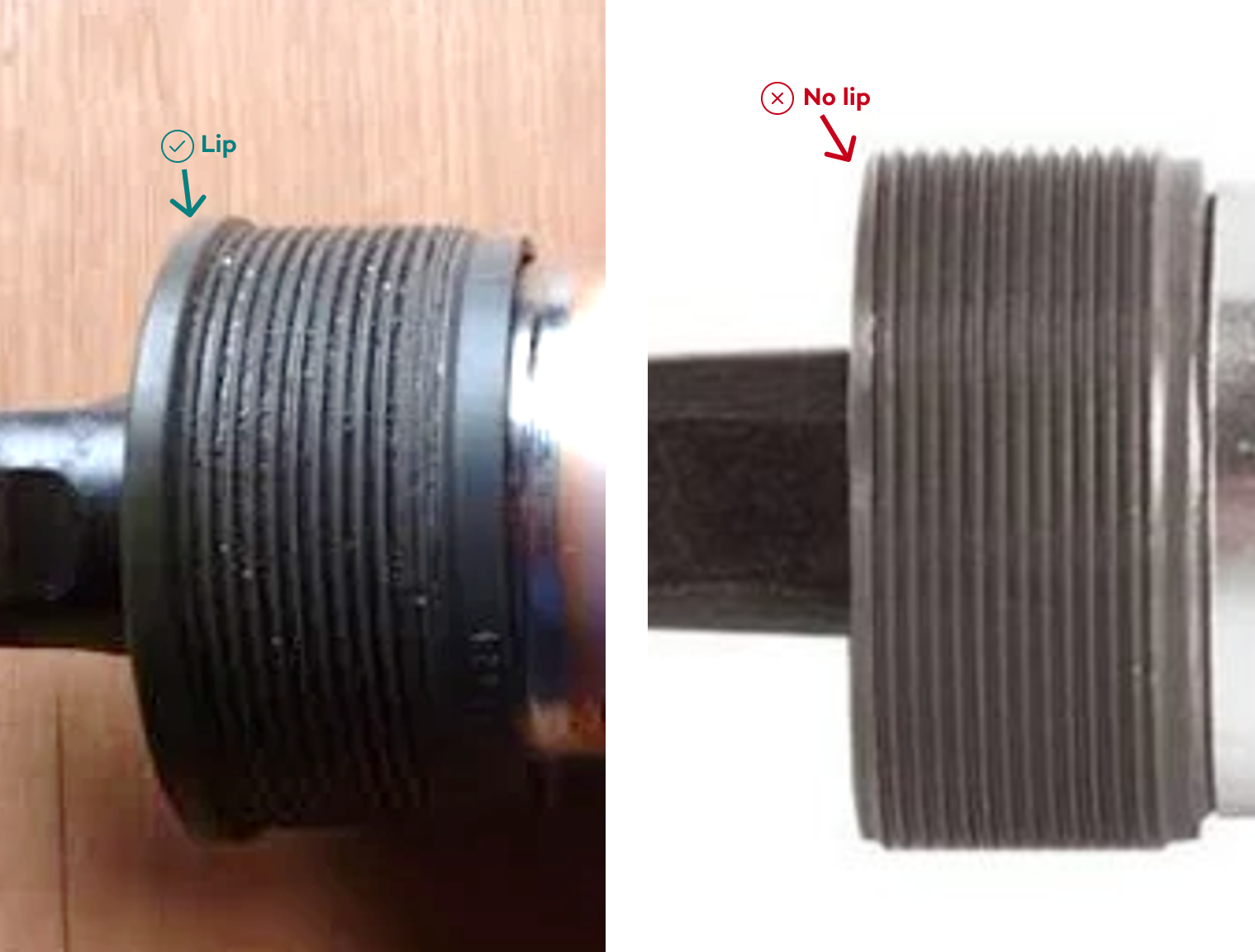 A close up of a black and silver object

Description automatically generated