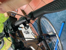 Installing a Thumb Twist Throttle Swytch Bike