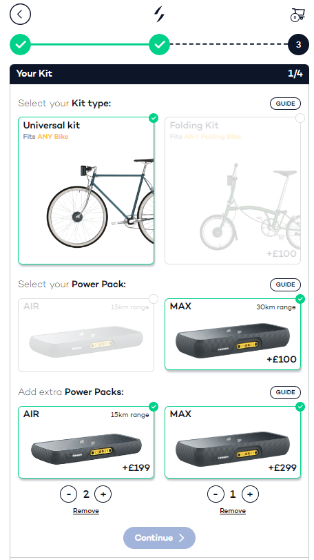 Swytch bike delivery times hot sale